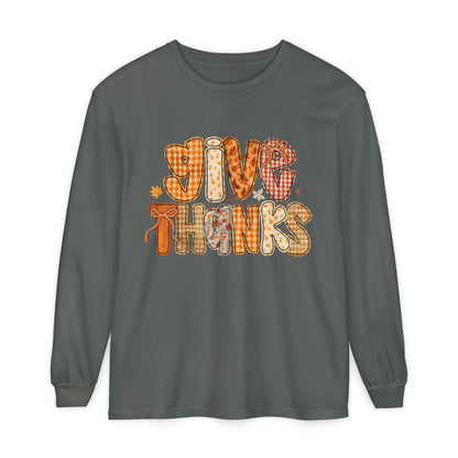 Thankful Vibes Long Sleeve T-Shirt
