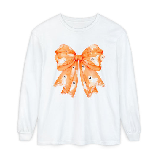 Unisex Garment-dyed Long Sleeve T-Shirt