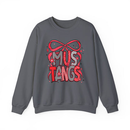 Mustang Love Crewneck Sweatshirt - Cozy Unisex Pullover for Horse Lovers, Gift for Equestrian, Casual Outfit, Horse Show