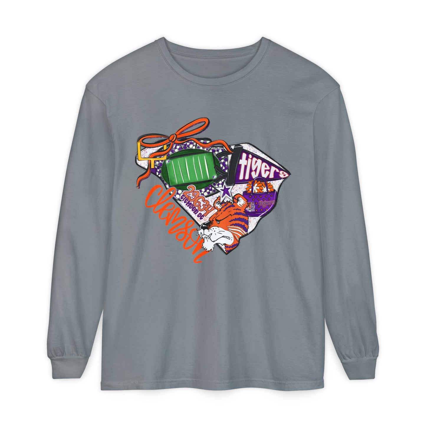 Clemson Spirit Long Sleeve T-Shirt