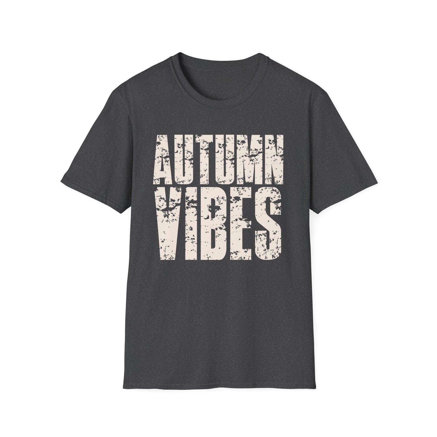 Autumn Vibes Gildan Softstyle T-Shirt | Cozy Fall Tee, Seasonal Fashion, Casual Wear, Gift for Her, Nature Lover's Apparel