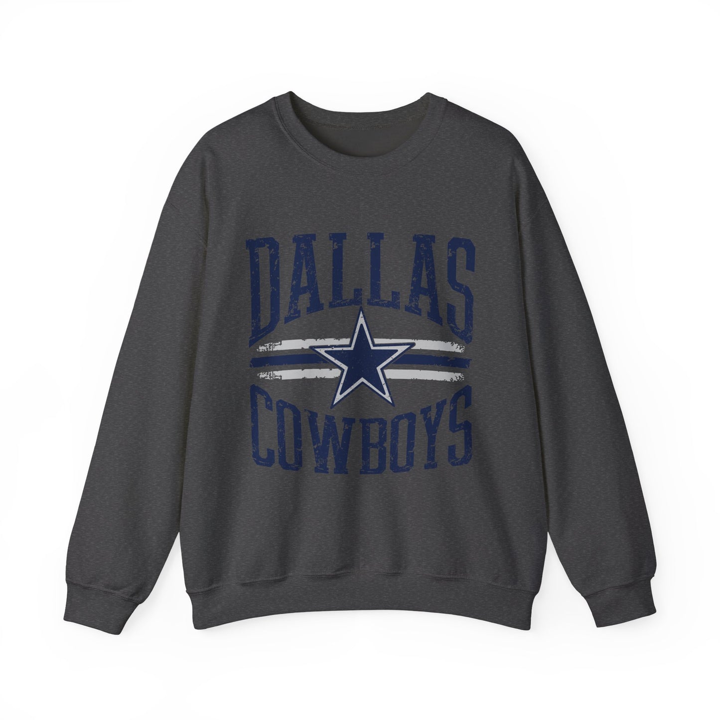 Dallas Cowboys Crewneck Sweatshirt, Unisex Sportswear, Game Day Apparel, Casual Comfort, Football Fan Gift, Cozy Layering