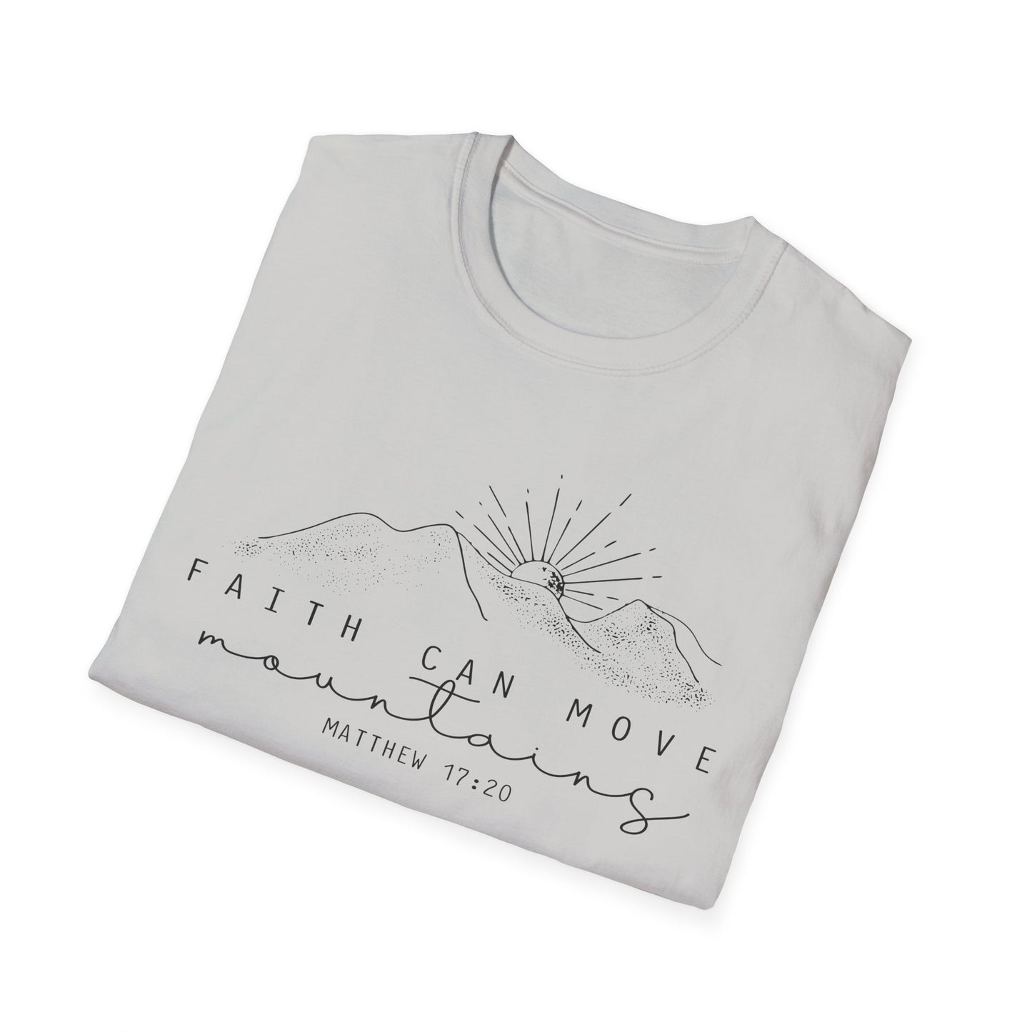 Faith Over Mountains Gildan Softstyle