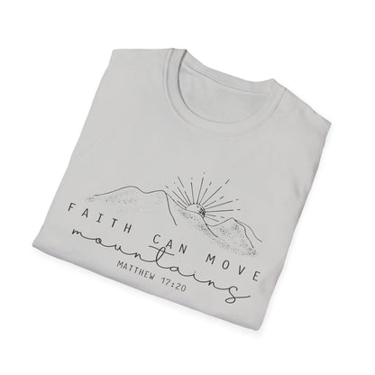 Faith Over Mountains Gildan Softstyle