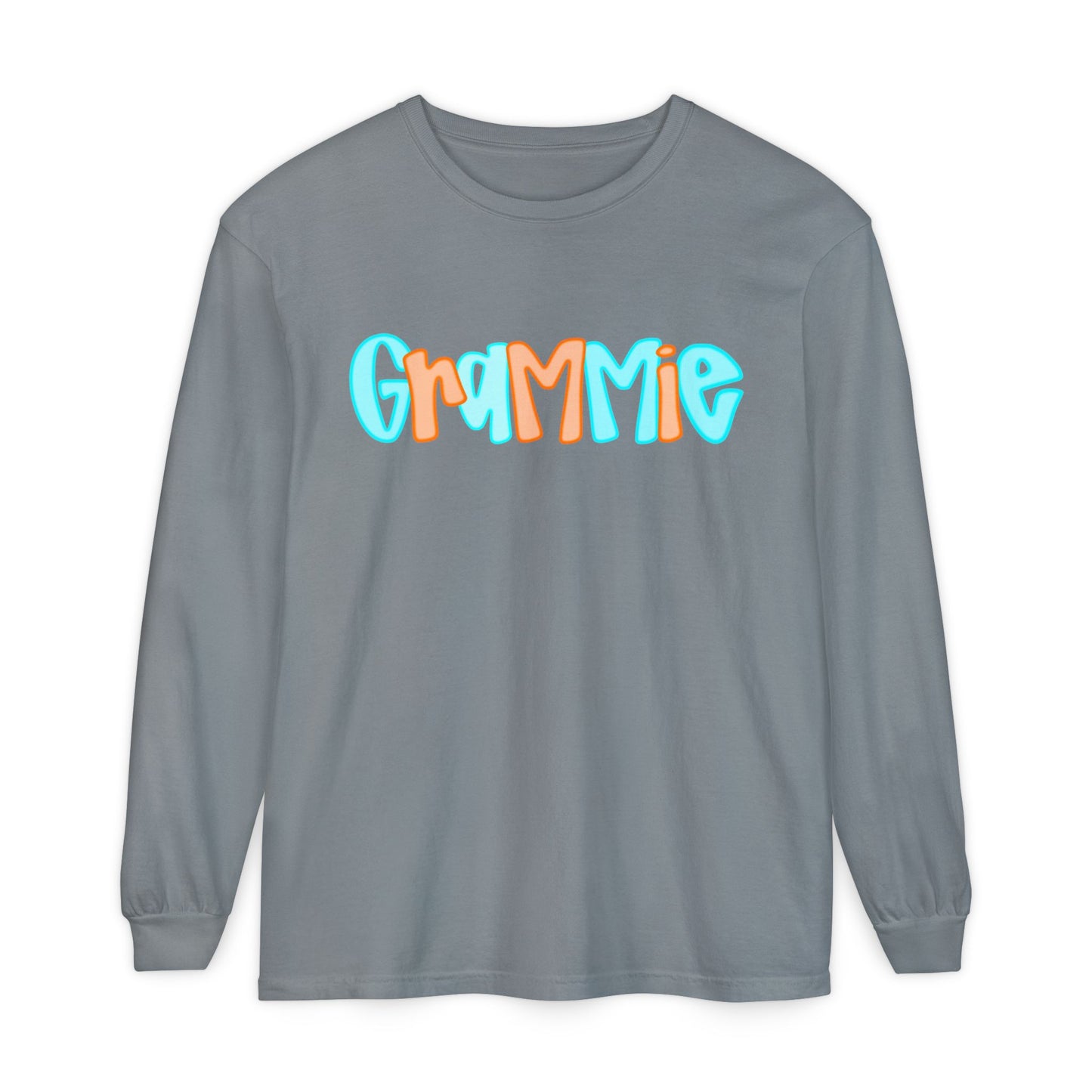 Grammie Neon Comfort Colors Long Sleeve
