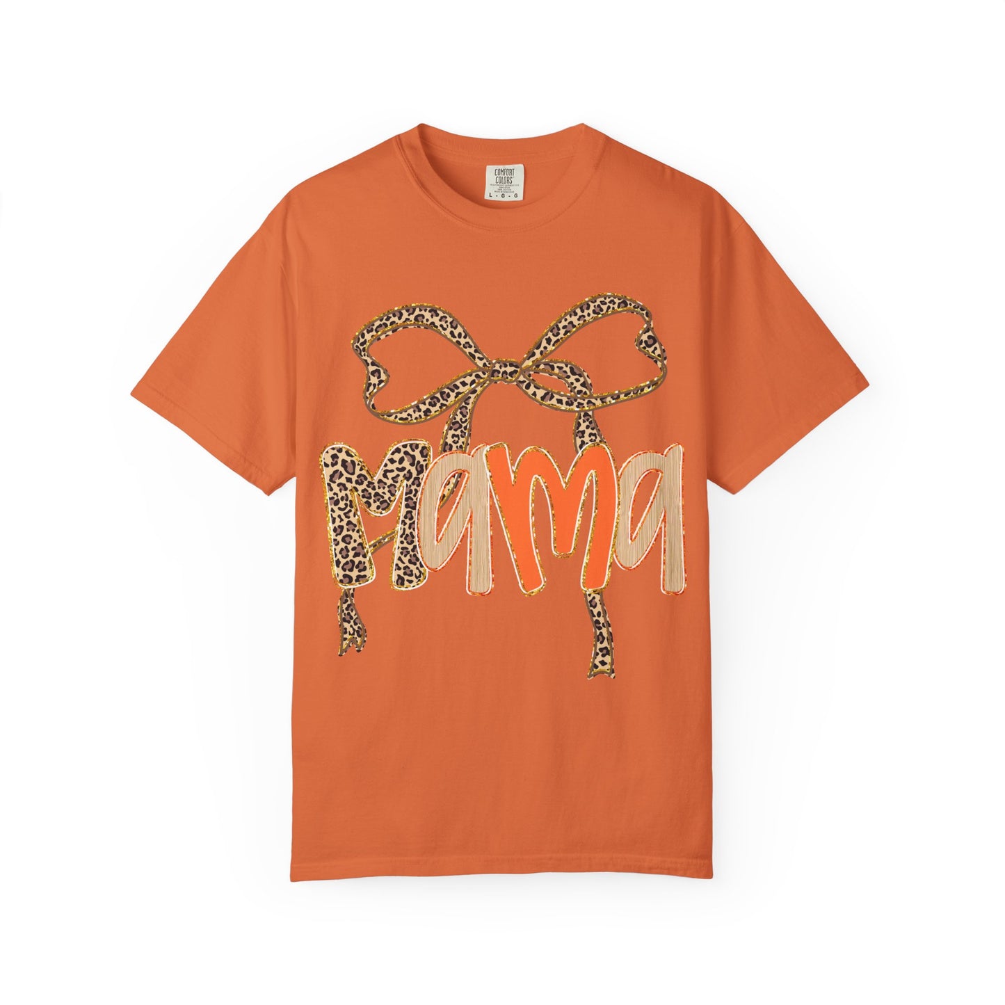 Mama Leopard Print Tee
