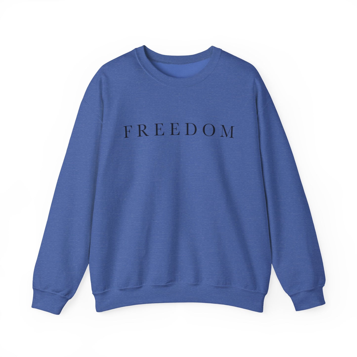 Freedom Crewneck Sweatshirt, Cozy Unisex Sweatshirt, Casual Wear, Gift for Him/Her, Everyday Comfort, Relaxed Fashion