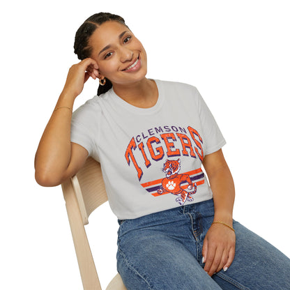 Clemson Tigers Unisex T-Shirt, Sporty Tee, College Apparel, Game Day Outfit, Fan Gear, Casual Wear