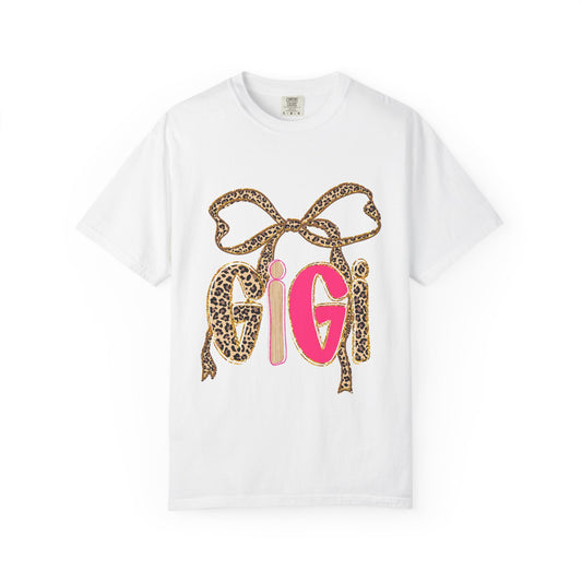 Gigi Neon Leopard Bow T-Shirt