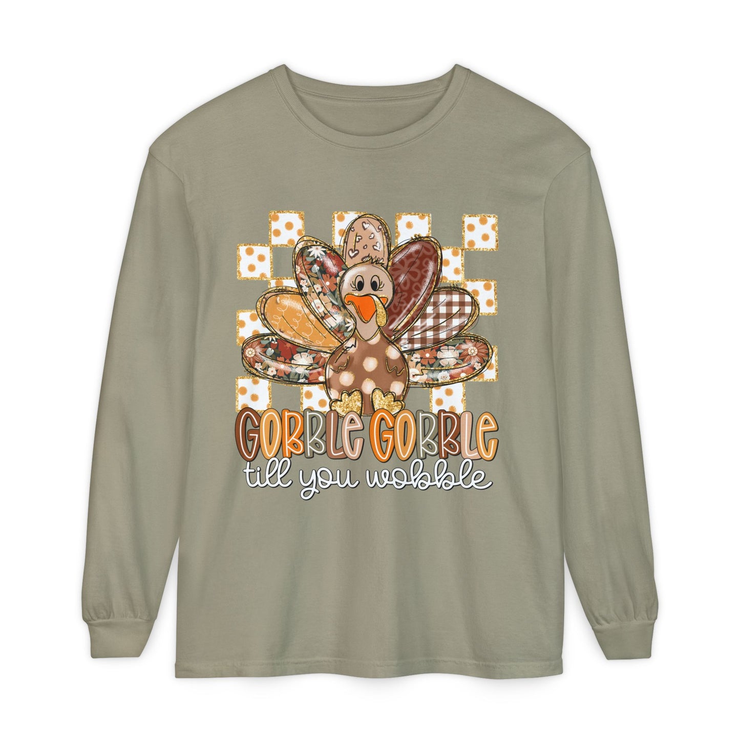 Thanksgiving Turkey Long Sleeve Tee