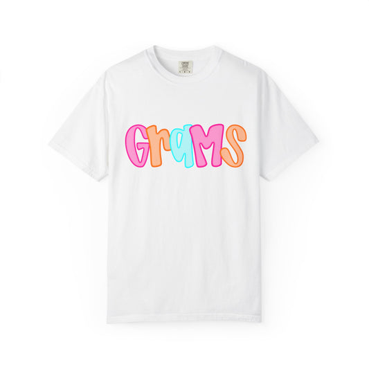 Grams Neon Comfort Colors Tee