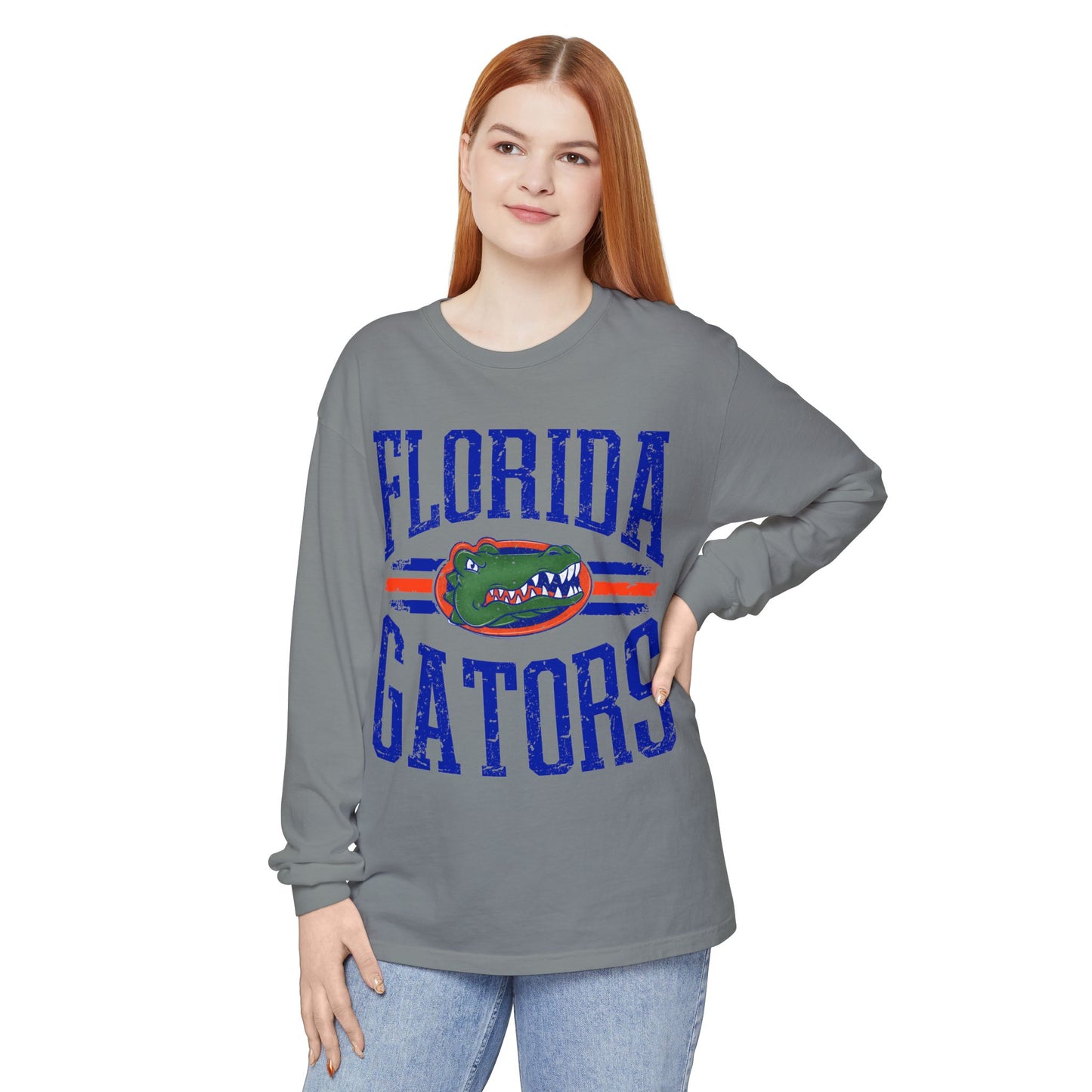 Florida Gators Long Sleeve Tee, Unisex T-Shirt, College Apparel, Game Day Shirt, Sports Fan Clothing, Gift for Students, Casual Wear