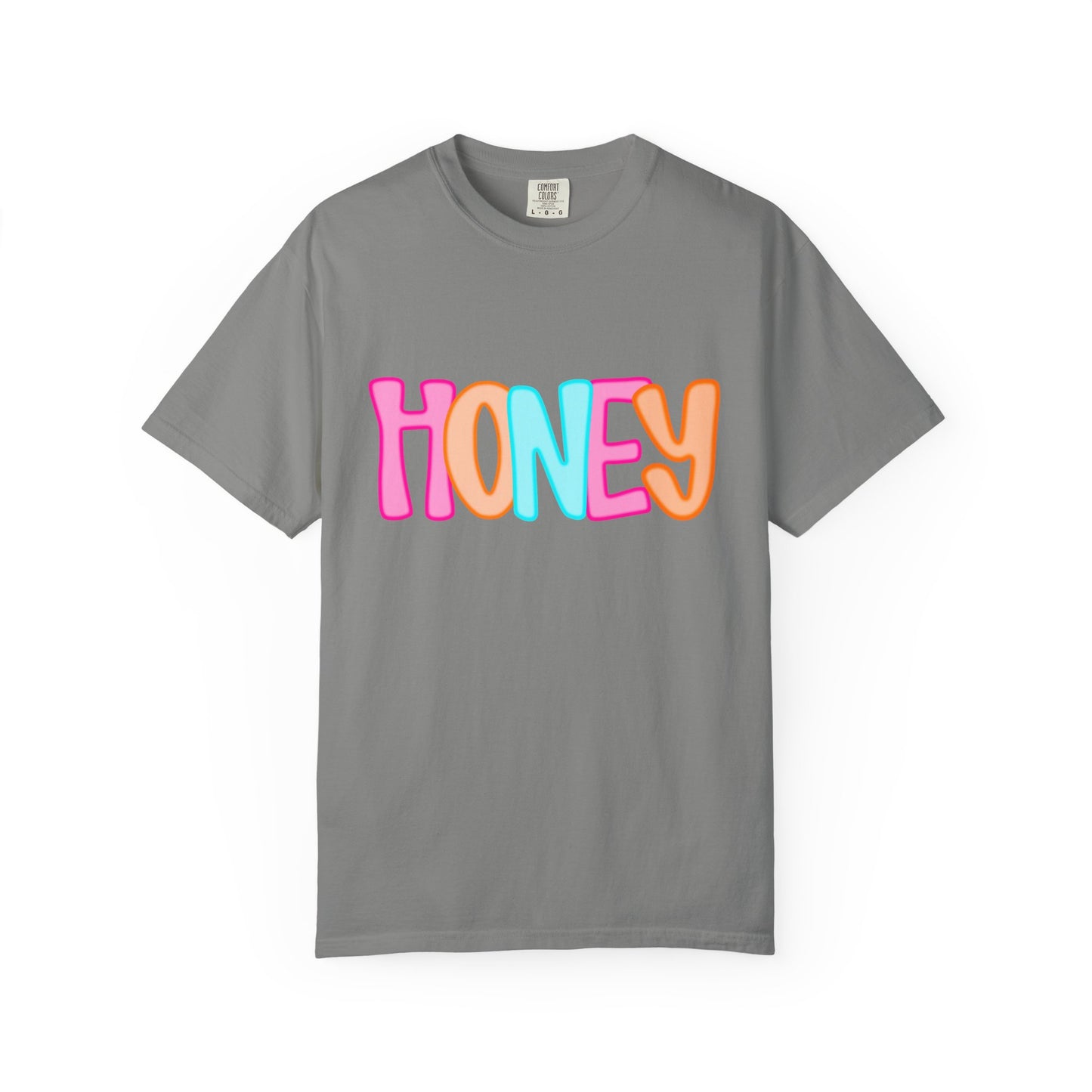 Honey Neon Comfort Colors Short Sleeve