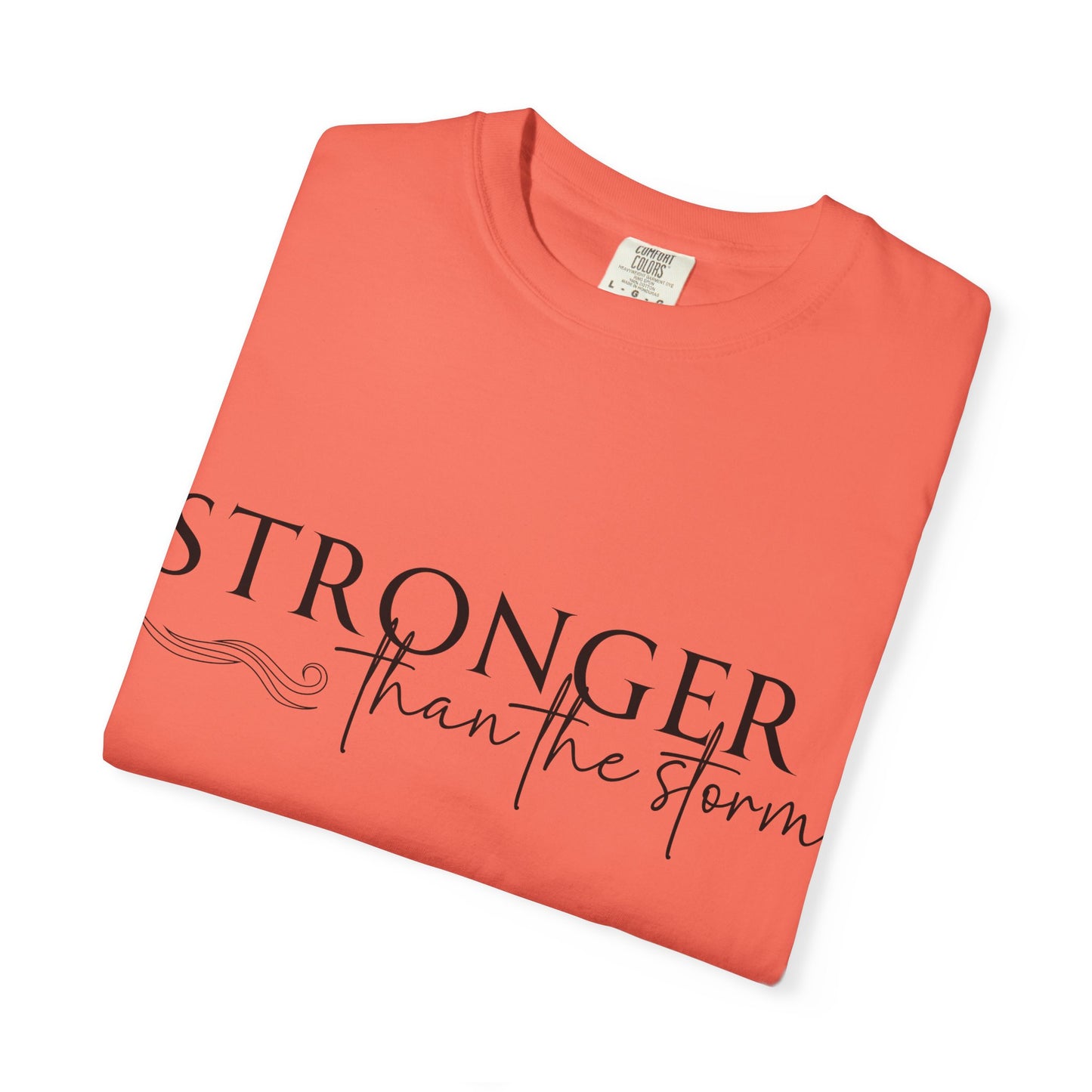 Empowering Garment-Dyed Unisex T-Shirt | Perfect for Every Day, Motivational Gift, Casual Wear, Strength in Adversity
