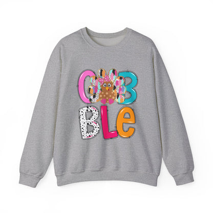 Colorful GOBBLE Sweatshirt