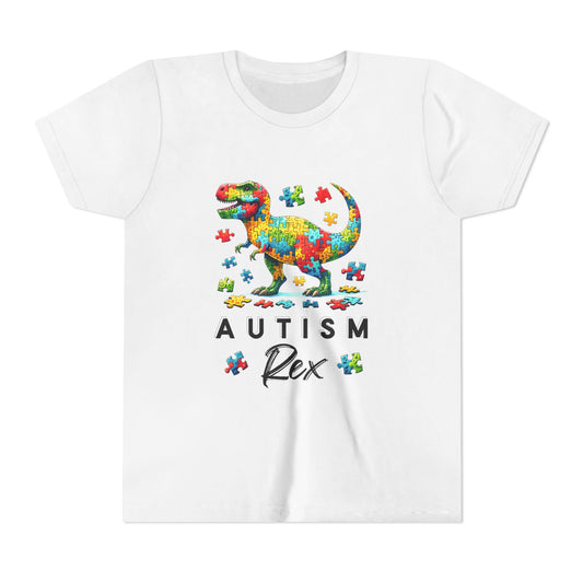 Colorful Autism Rex Youth Tee