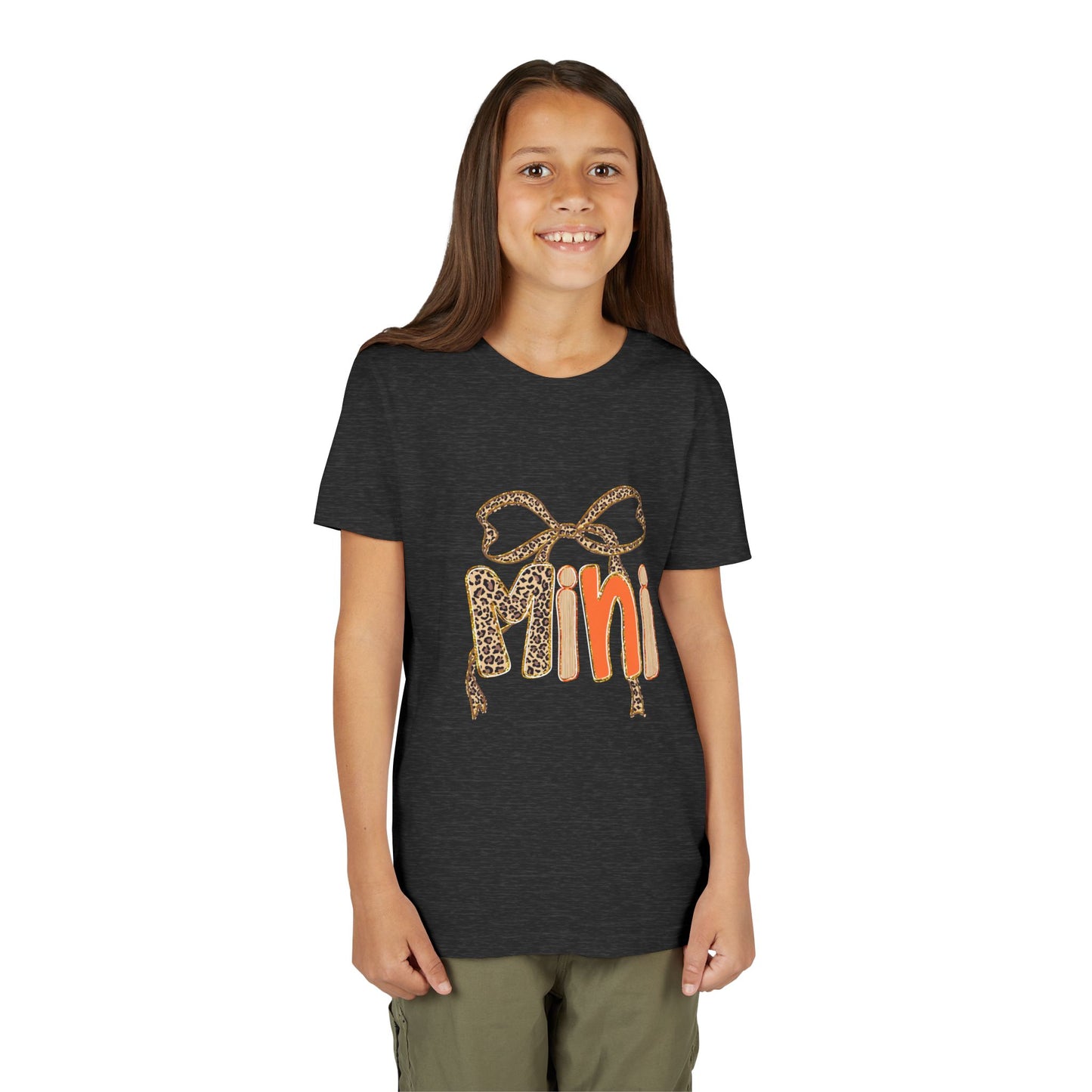 Mini Bow Youth Tee, Cute Kid's T-Shirt, Trendy Youth Apparel, Perfect for Birthdays, Fun Playtime Top, Gifts for Mini Fashionistas