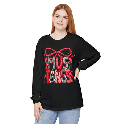 Mustangs Pop Art Long Sleeve T-Shirt, Perfect for Mustang Lovers, Gift for Birthdays, Sports Events, Everyday Casual Wear, Unique [...]