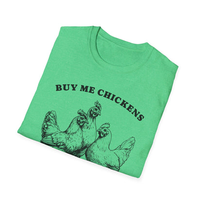 Funny Chicken Government T-Shirt, Humorous Tee, Gift for Chicken Lovers, Farm Animal Humor, Unique Graphic Shirt