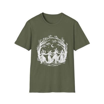 Enchanted Forest T-Shirt, Nature Lover Shirt, Bohemian Graphic Tee, Witchy Style Top, Gift for Magical Occasions