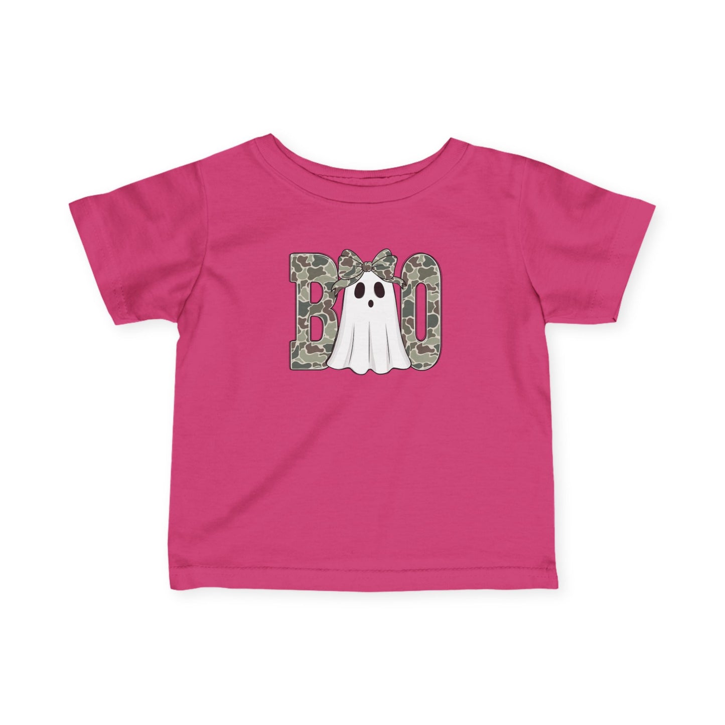 Infant Girls Camo Ghost Boo