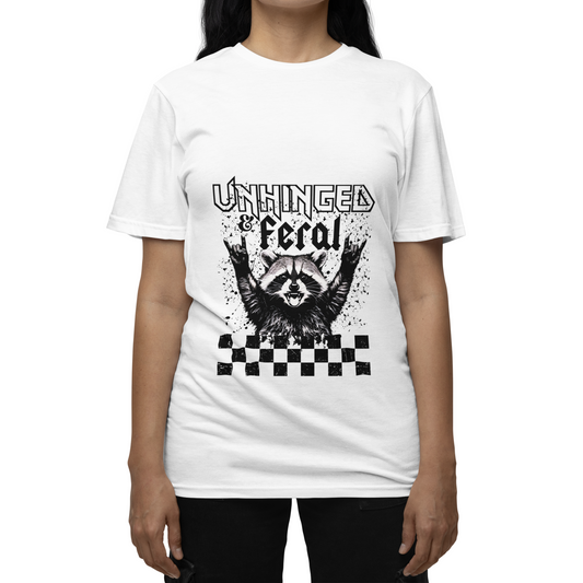 Unhinged Feral Graphic T-Shirt, Casual Band Tee, Unique Gift for Music Lovers, Cool Streetwear Style, Soft Comfortable Fit, Trendy [...]