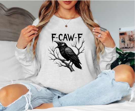 Raven Graphic  Gildan Long Sleeve