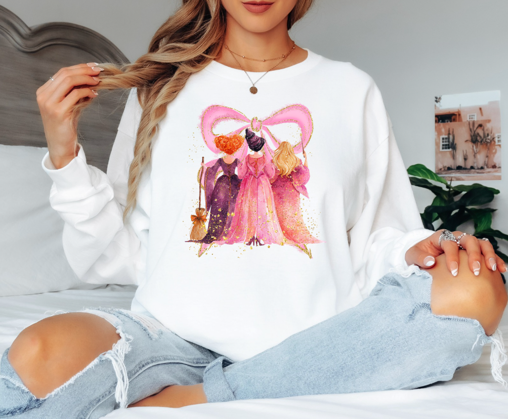 Watercolor Characters Gildan Long Sleeve Tee