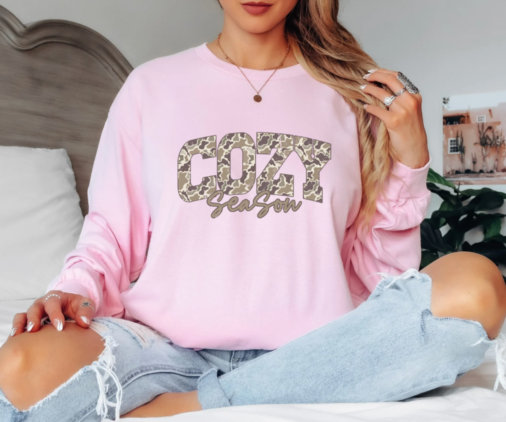 Cozy Season Gildan Long Sleeve Tee