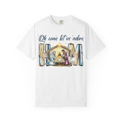 Holiday Nativity T-Shirt Comfort Colors