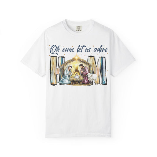 Holiday Nativity T-Shirt Comfort Colors