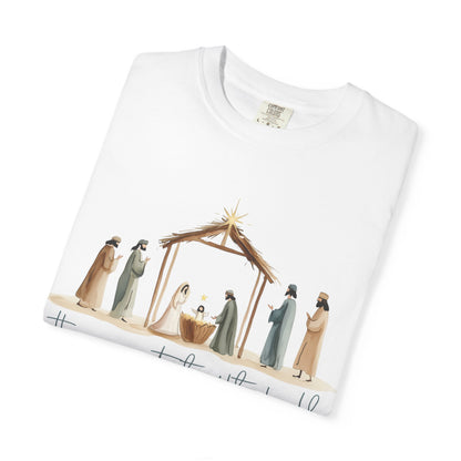 Nativity Scene T-Shirt Comfort Colors