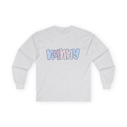 Nanny Pink & Blue Floral Long Sleeve