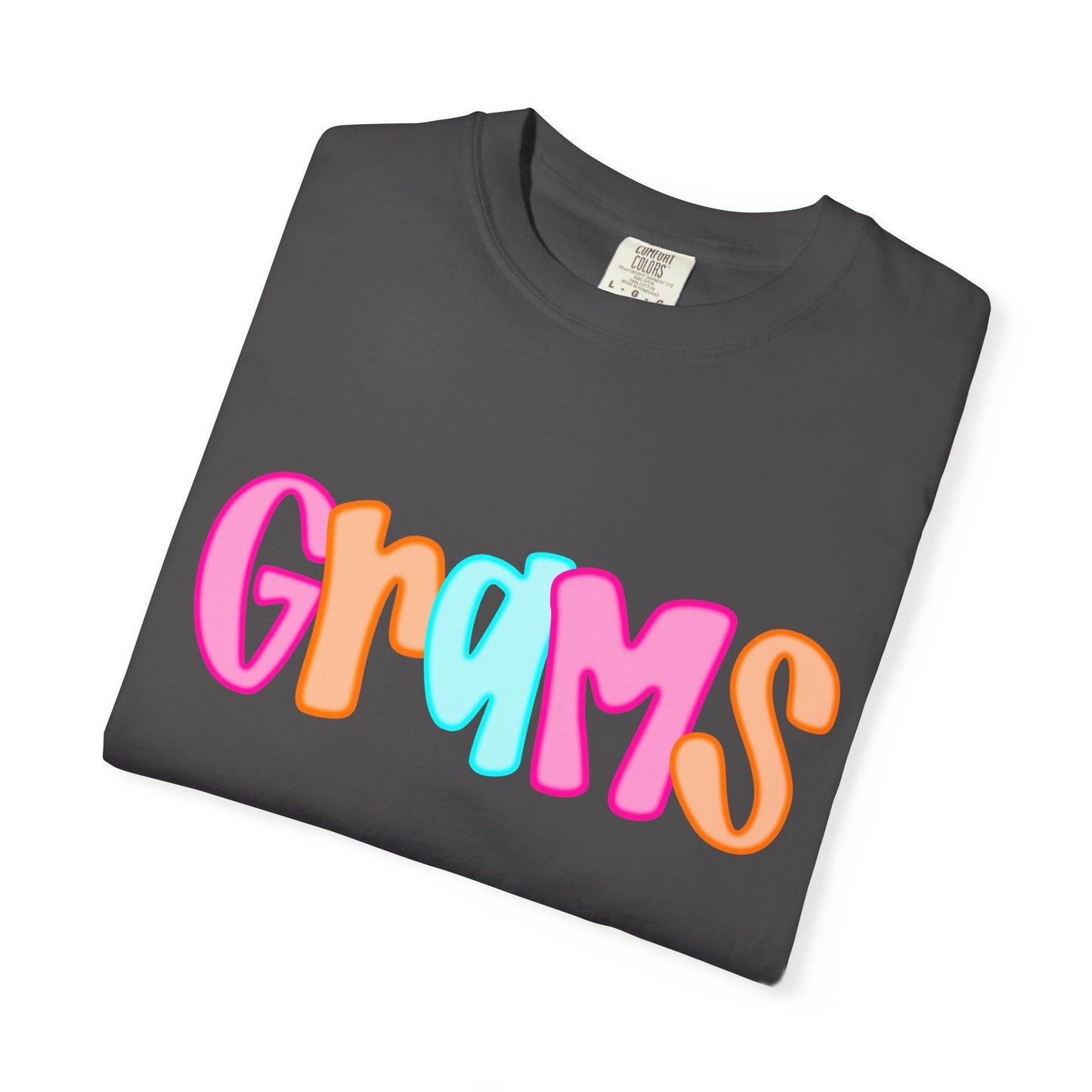 Grams Neon Comfort Colors Tee