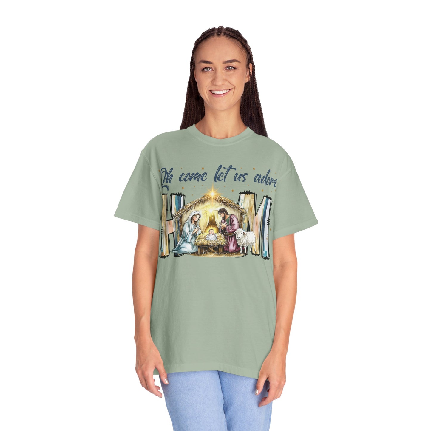 Holiday Nativity T-Shirt Comfort Colors