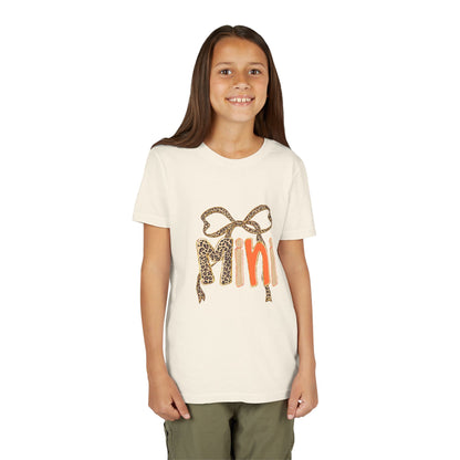 Mini Bow Youth Tee, Cute Kid's T-Shirt, Trendy Youth Apparel, Perfect for Birthdays, Fun Playtime Top, Gifts for Mini Fashionistas