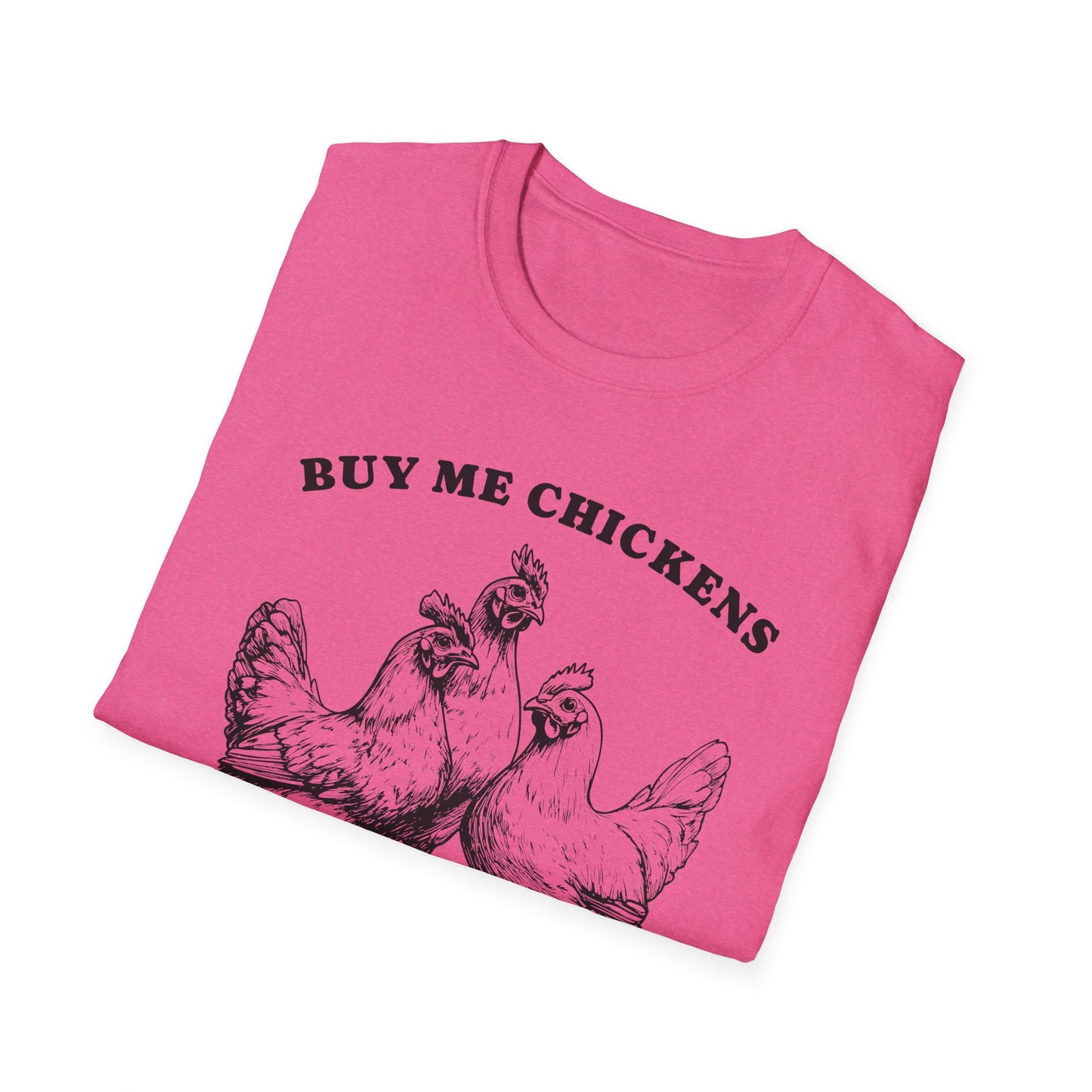 Funny Chicken Government T-Shirt, Humorous Tee, Gift for Chicken Lovers, Farm Animal Humor, Unique Graphic Shirt