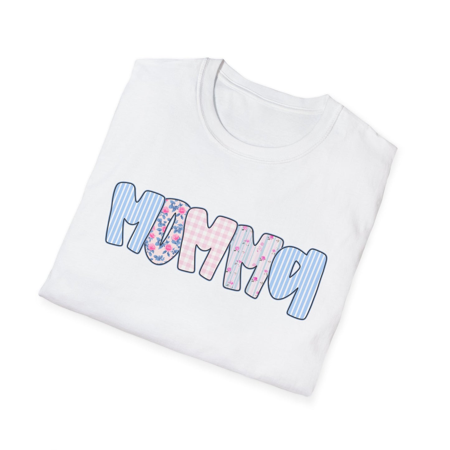 Momma Pink & Blue Floral