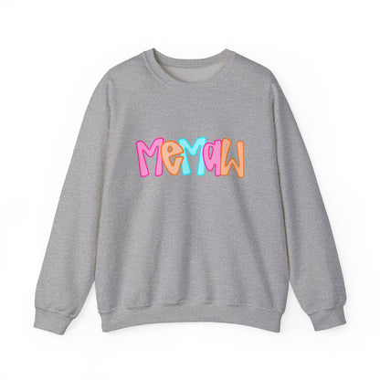 Memaw Neon Gildan Crewneck