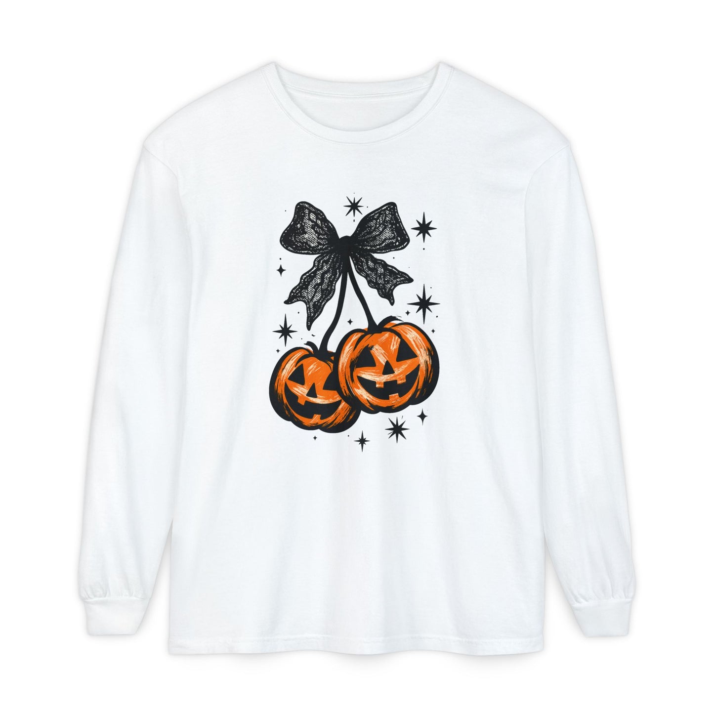 Unisex Garment-dyed Long Sleeve T-Shirt