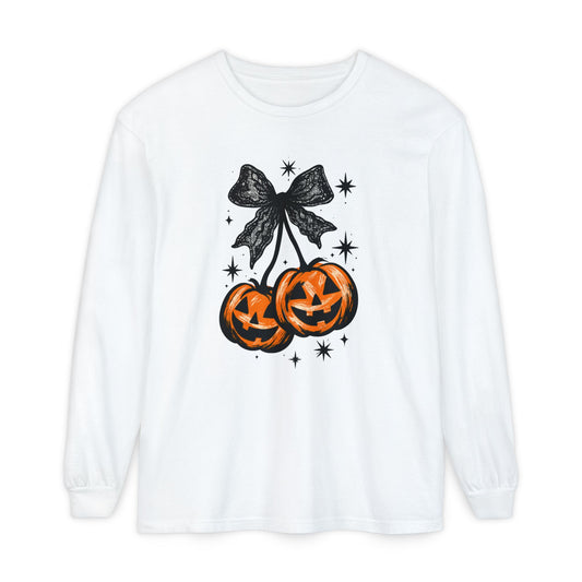 Unisex Garment-dyed Long Sleeve T-Shirt