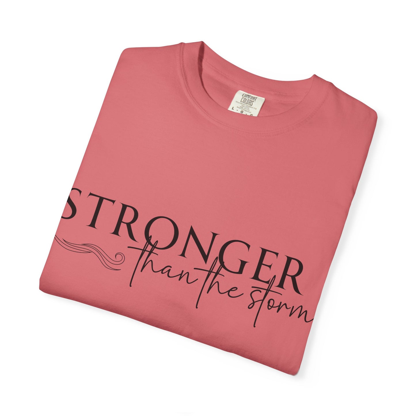 Empowering Garment-Dyed Unisex T-Shirt | Perfect for Every Day, Motivational Gift, Casual Wear, Strength in Adversity