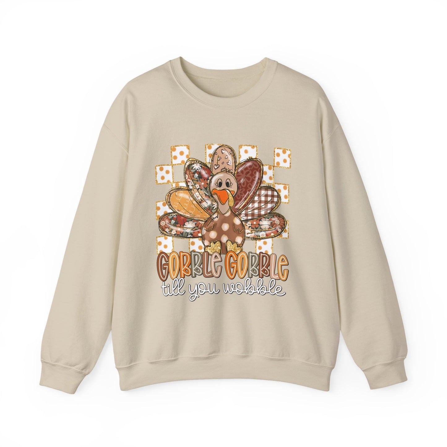 Thanksgiving Turkey Sweatshirt, Cozy Fall Sweater, Holiday Gift for Her, Fall Fashion, Family Gathering Attire