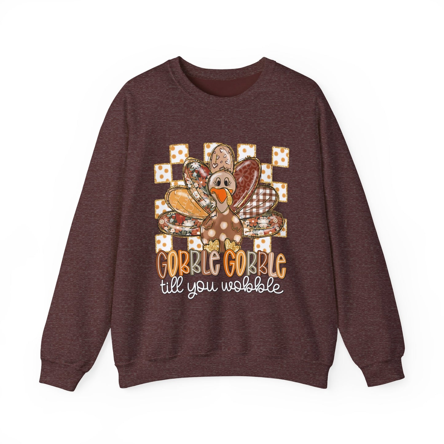 Thanksgiving Turkey Sweatshirt, Cozy Fall Sweater, Holiday Gift for Her, Fall Fashion, Family Gathering Attire