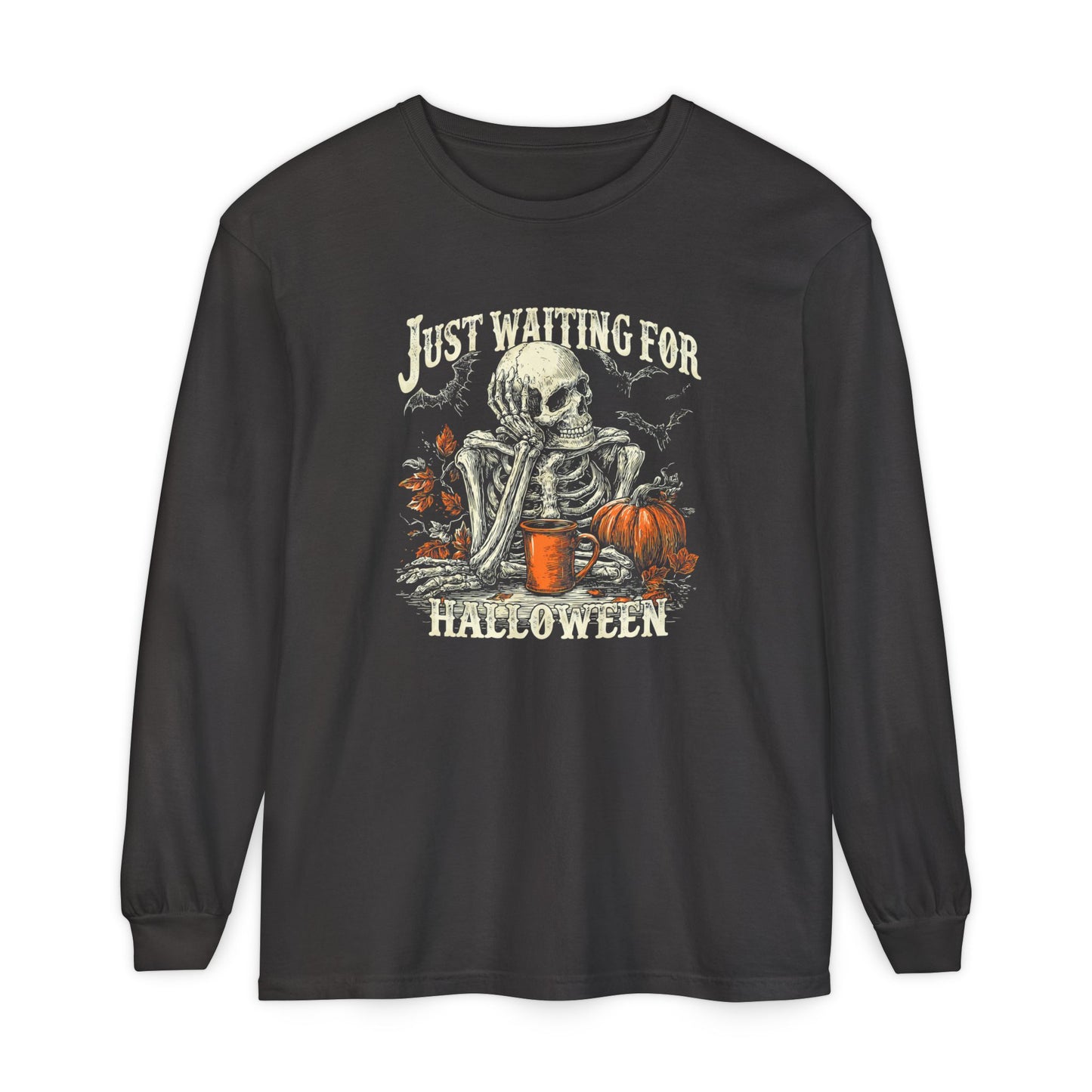 Unisex Garment-dyed Long Sleeve T-Shirt