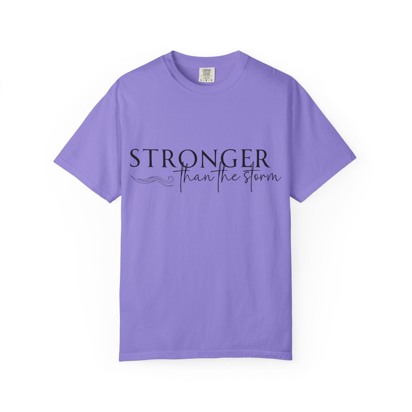Empowering Garment-Dyed Unisex T-Shirt | Perfect for Every Day, Motivational Gift, Casual Wear, Strength in Adversity