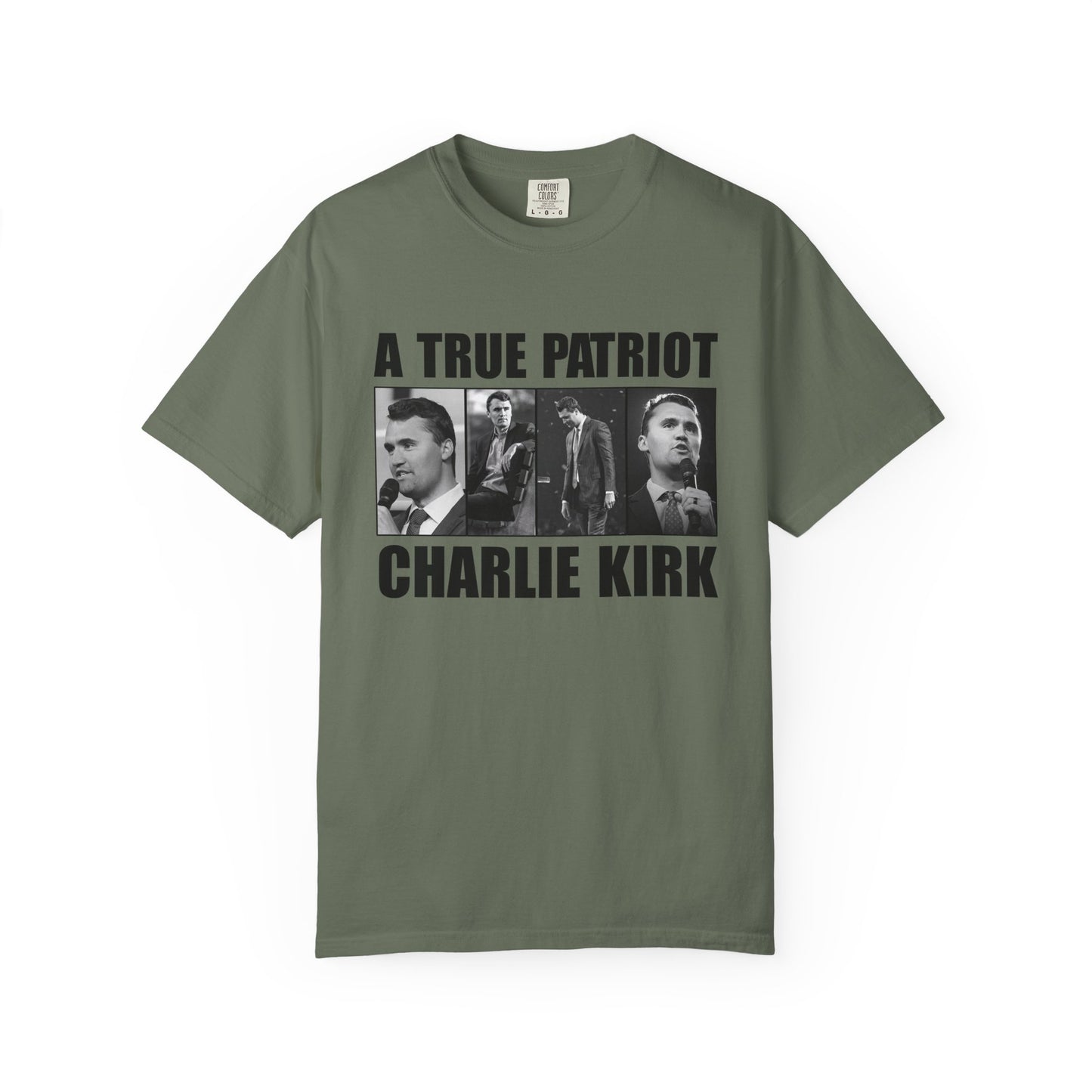 Patriotic Graphic Tee - A True Patriot, Charlie Kirk Shirt, Unisex Casual Wear, Gift for Conservatives, Election Day Apparel, Freedom [...]