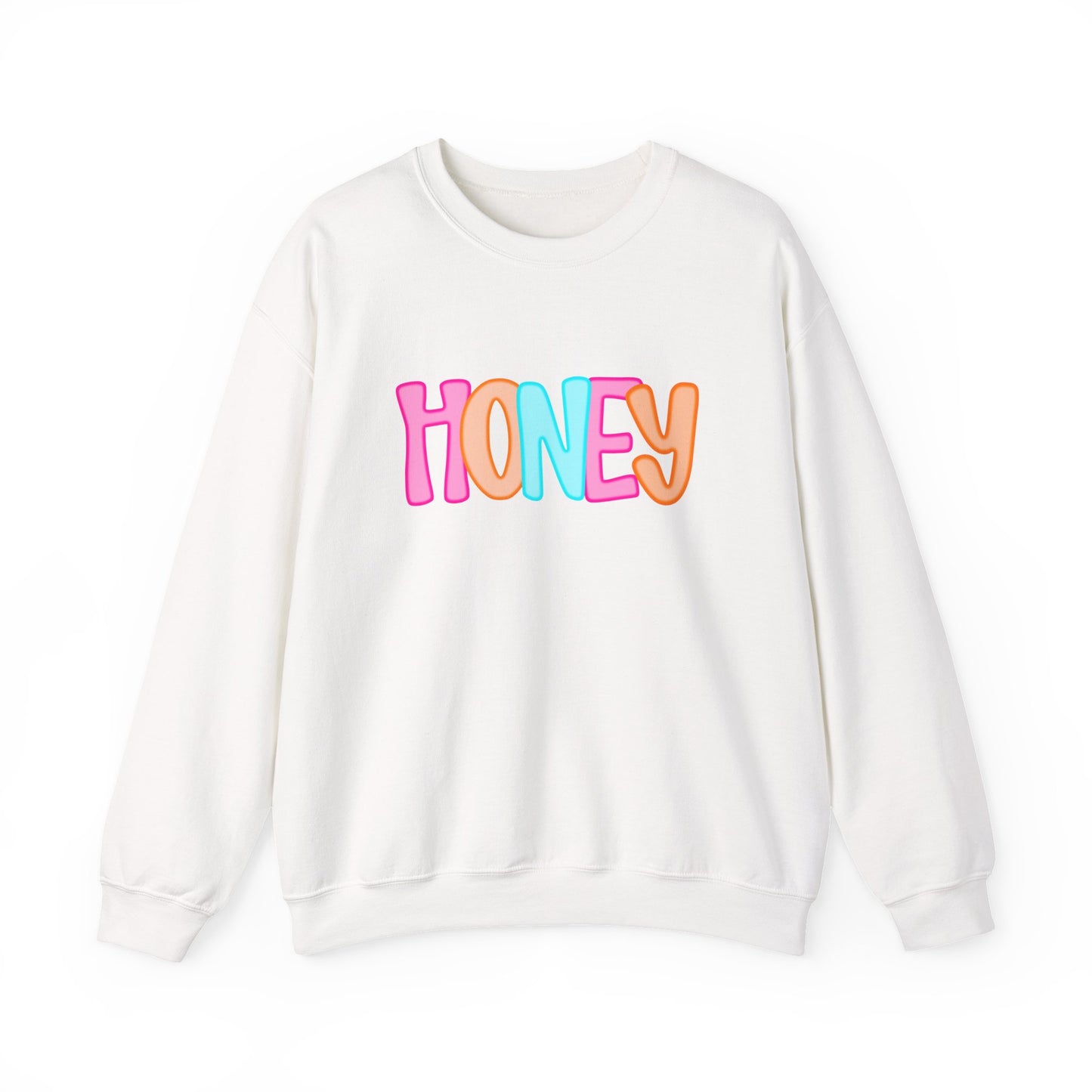 Honey Neon Gildan Crewneck