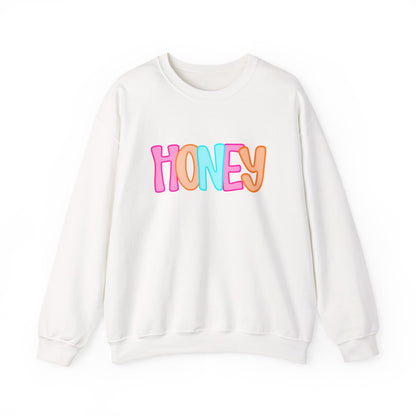 Honey Neon Gildan Crewneck