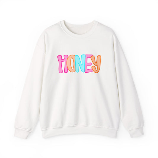 Honey Neon Gildan Crewneck